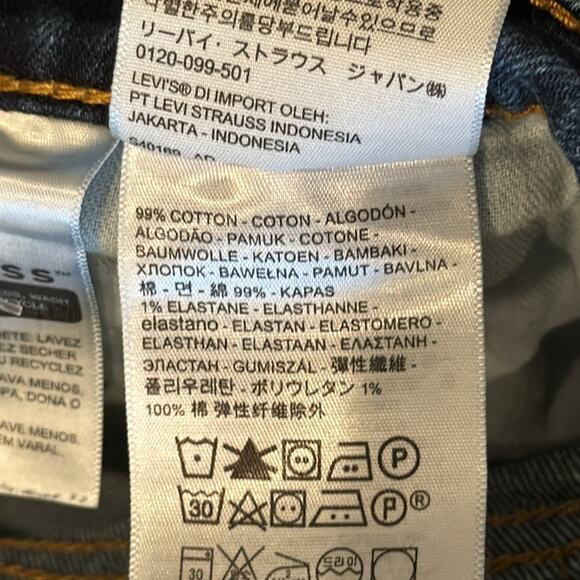 Levi's Men's 505 Regular Fit Jeans Medium Wash Size 34x32 - Picture 7 of 11